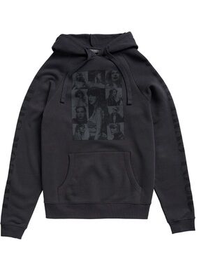 Taylor Swift The Eras Tour Printed Dark Grey Hoodie Womens Size Large